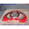 concrete pump wear plate OEM DN230 for Sermac